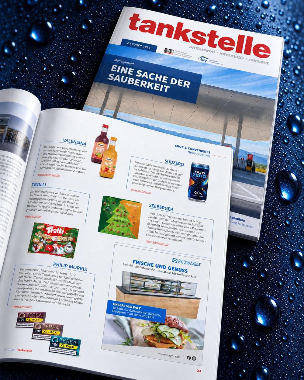 SUDZERO im aktuellen tankstelle Magazin