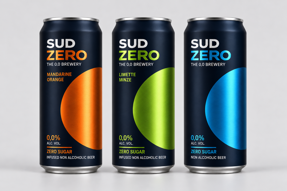 SUDZERO erweitert sein 0,0 Sortiment mit der INFUSED Range