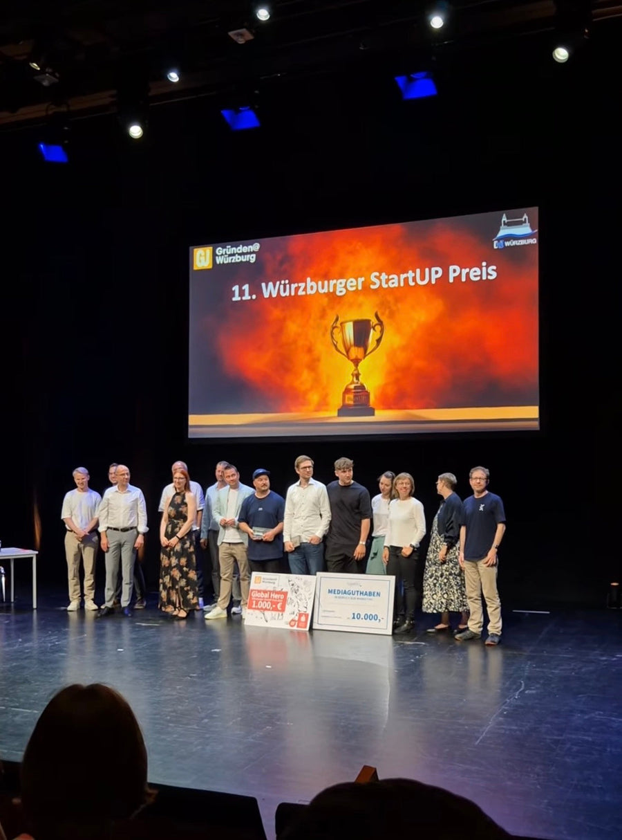 SUDZERO gewinnt den 1. Platz beim Würzburger StartUP-Preis